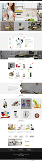 #厨房用品#Zenwares - Multi-Purpose eCommerce PSD Template