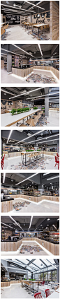 波兹南LIDL餐饮项目设计 | mode:lina archit 设计圈 展示 设计时代网-Powered by thinkdo3 #空间设计# #餐厅#