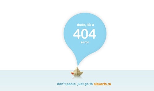国外25个独特有趣的404错误页面设计欣...