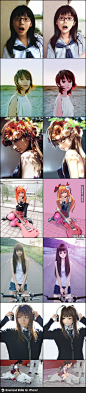 Real Life vs. Anime #漫画#