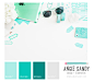 Color Crush 4.28.2014 - Angie Sandy #colorcrush #aqua