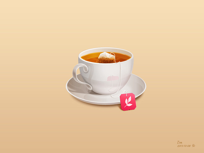 [一杯咖啡-UI图标]作品版权：小欧子版...
