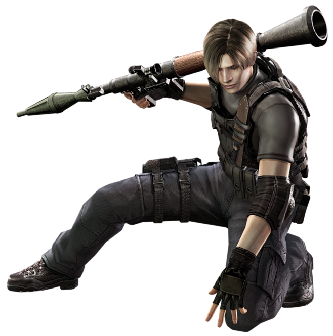 Leon w/ RPG RE4 - Pr...