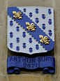 The coat of arms Authur Bury