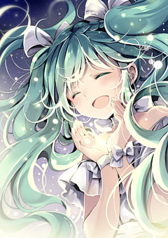 兔纸君の奶糖♥℡采集到初音