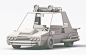 Low-Poly [Vehicles] by Timothy J. Reynolds, via Behance