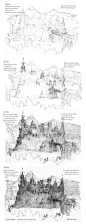 Four Step Castle Drawing Tutorial by Built4ever on deviantART