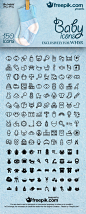 Baby Icons by FreePik