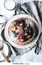 Chocolate Meringue Cake w/Fresh Berries | The Artful Desperado on We Heart It.