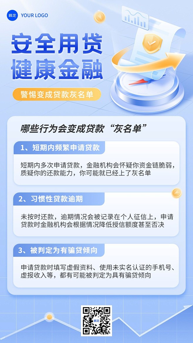 金融证券投资者教育安全贷款知识科普手机海...