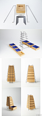 日本建筑师芦沢啓治（Keiji Ashizawa）设计的一件家具作品：“BOXINBOX” 抽屉柜。