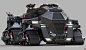 Reconnaissance Scout Transport Vehicle Unit 12, Garreth Jackson : Vehicle concept design.