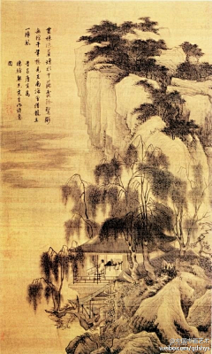 春山晨微（徐春林）采集到手绘（水墨）