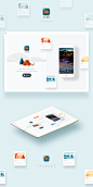 App Website on Behance