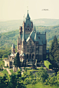 Castle Drachenburg, Germany  #小清新#