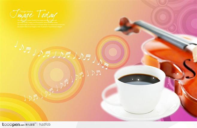 音乐咖啡的小提琴