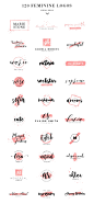 120 Feminine Branding Logos - Logos - 5