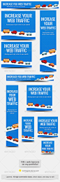 Web Traffic Web Banner - Banners & Ads Web Elements