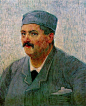 Portrait of a Man with a Skull Cap
艺术家：梵高
年份：1887
材质：Oil on canvas
尺寸：65.5 x 54.5 CM