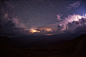 Thunderstorm at night sky by Nick Khoroshkov on 500px