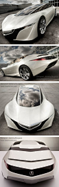 ♂ white concept car Concept car The Acura GSX concept is the work of Jeremy Burgess, a graduate of the Art Center College of Design. The GSX concept was the project he was given during his internship at Acura under the leadership of Jon Ikeda, head of des