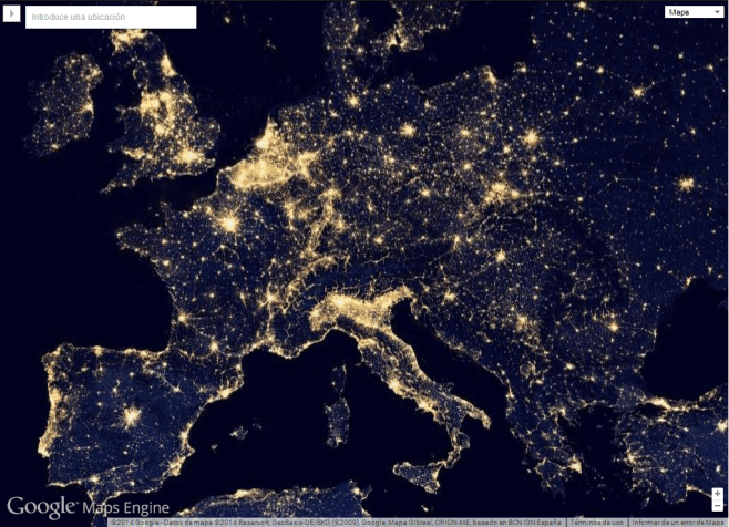 【欧洲夜间照明情况图】欧洲夜间照明情况图...