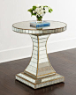 Janiece Mirrored Side Table