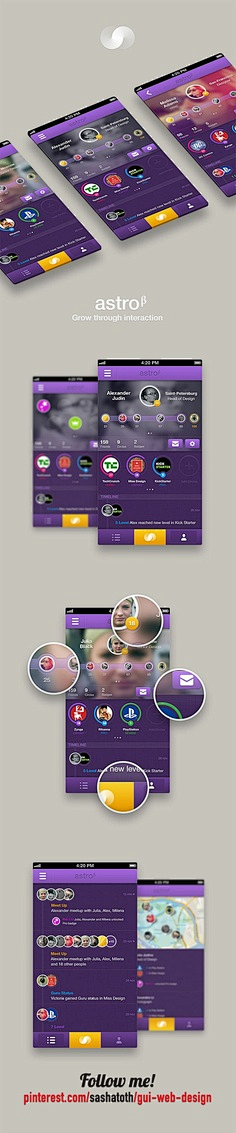 苏打柚子采集到UI设计&App&Web