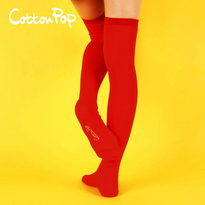 cottonpop 正品春款时尚女士精梳...