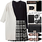 A fashion look from October 2015 featuring long sleeve blouse, Monki and plaid skirt. Browse and shop related looks.
