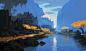 Fisherman's Village, Andreas Rocha : http://www.patreon.com/andreasrocha
Second take...started out from the same initial sketch but went down a more "careful" path.