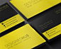 Free Minimal Business Card Design PSD Template