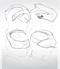 VR Glasses- concept sketches : Concept sketches for virtual reality glasses.