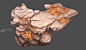 山地石头11，巨石山体，悬浮石头，大石头，枫叶 - 山石模型 - 蜗牛模型网 - www.3dsnail.com