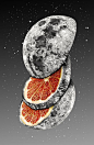 "Lunar Fruit" by J.P Ormiston on Society6.el centro de tu corazón es el color de mi dolor.