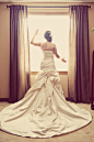 Photograph Bride posing in a window by Jesse James Photography on 500px