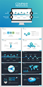 Company Presentation - PowerPoint Templates Presentation Templates