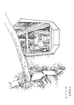 迷蜜采集到建筑水彩