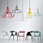 创意个性吊灯餐厅灯设计师的灯北欧吊灯美式办公室单头工业吊灯具-淘宝网