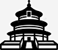 天坛北京中国图标 UI图标 设计图片 免费下载 页面网页 平面电商 创意素材