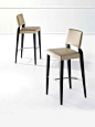 DIVA AI Barstools, Transitional Home Bar Design at Cassoni.com