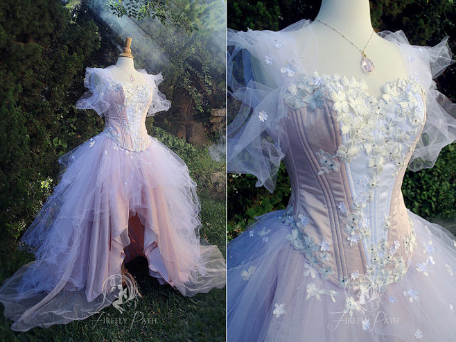 Blush Petal Gown by ...