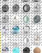 C4D纹理贴图材质球金属液体超实用室内设计预设素材包合集 (3)