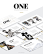 “ONE” PowerPoint template - Download Now! : The “ONE” PowerPoint template is a number of unique slides with modern design and great factuality. The template is easy to us, and fully editable.