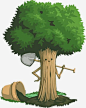 劳动的大树 插画 植树节 植物 环保 绿色 装饰 元素 免抠png 设计图片 免费下载 页面网页 平面电商 创意素材