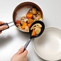 日本无印良品硅胶料理铲勺分菜勺搅拌勺 耐热250℃ 不伤锅面