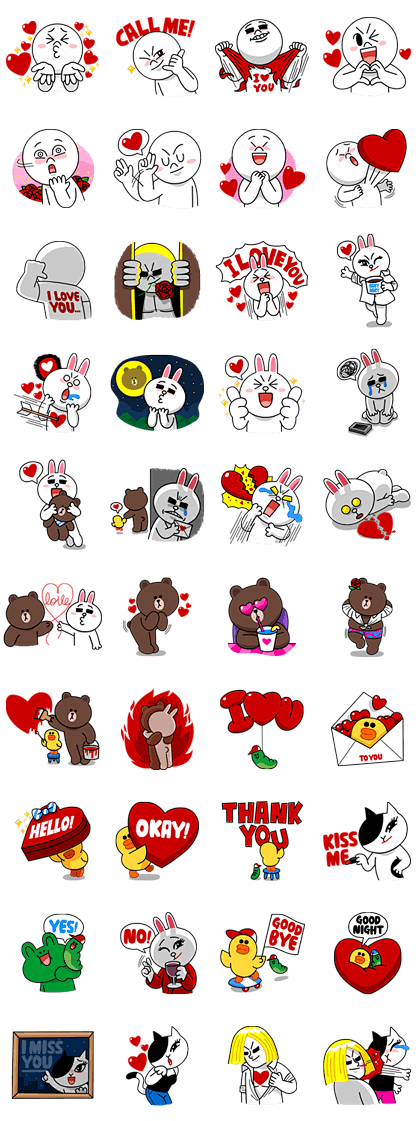 LINE Characters in L...