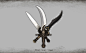 Weapon Design - Dagger, Brandon Jeung : < Kingdom Online Artworks > 
- Click to see original size