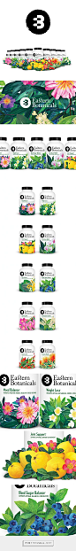 Eastern Botanicals Herbal #Supplements #packaging by Rice Creative - http://www.packagingoftheworld.com/2015/01/eastern-botanicals.html: 