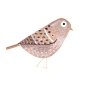 Garden Bird set - Christine Pym